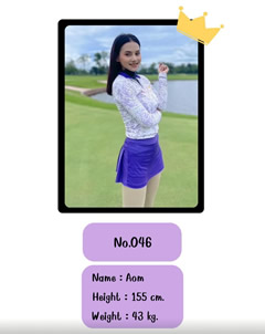 プリティキャディー ファンゴルフ フェニックス ゴールド バンコク