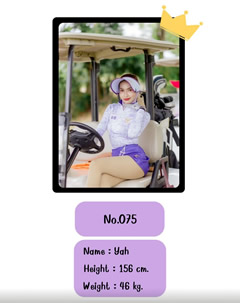 プリティキャディー ファンゴルフ フェニックス ゴールド バンコク