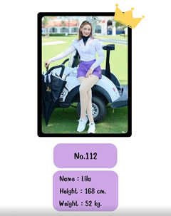 プリティキャディー ファンゴルフ フェニックス ゴールド バンコク