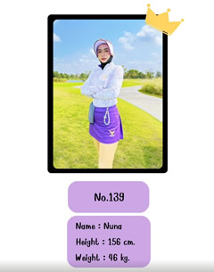 プリティキャディー ファンゴルフ フェニックス ゴールド バンコク