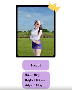 プリティキャディー ファンゴルフ フェニックス ゴールド バンコク