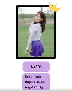 プリティキャディー ファンゴルフ フェニックス ゴールド バンコク