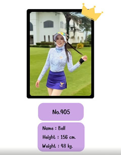 プリティキャディー ファンゴルフ フェニックス ゴールド バンコク