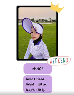 プリティキャディー ファンゴルフ フェニックス ゴールド バンコク