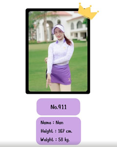 プリティキャディー ファンゴルフ フェニックス ゴールド バンコク